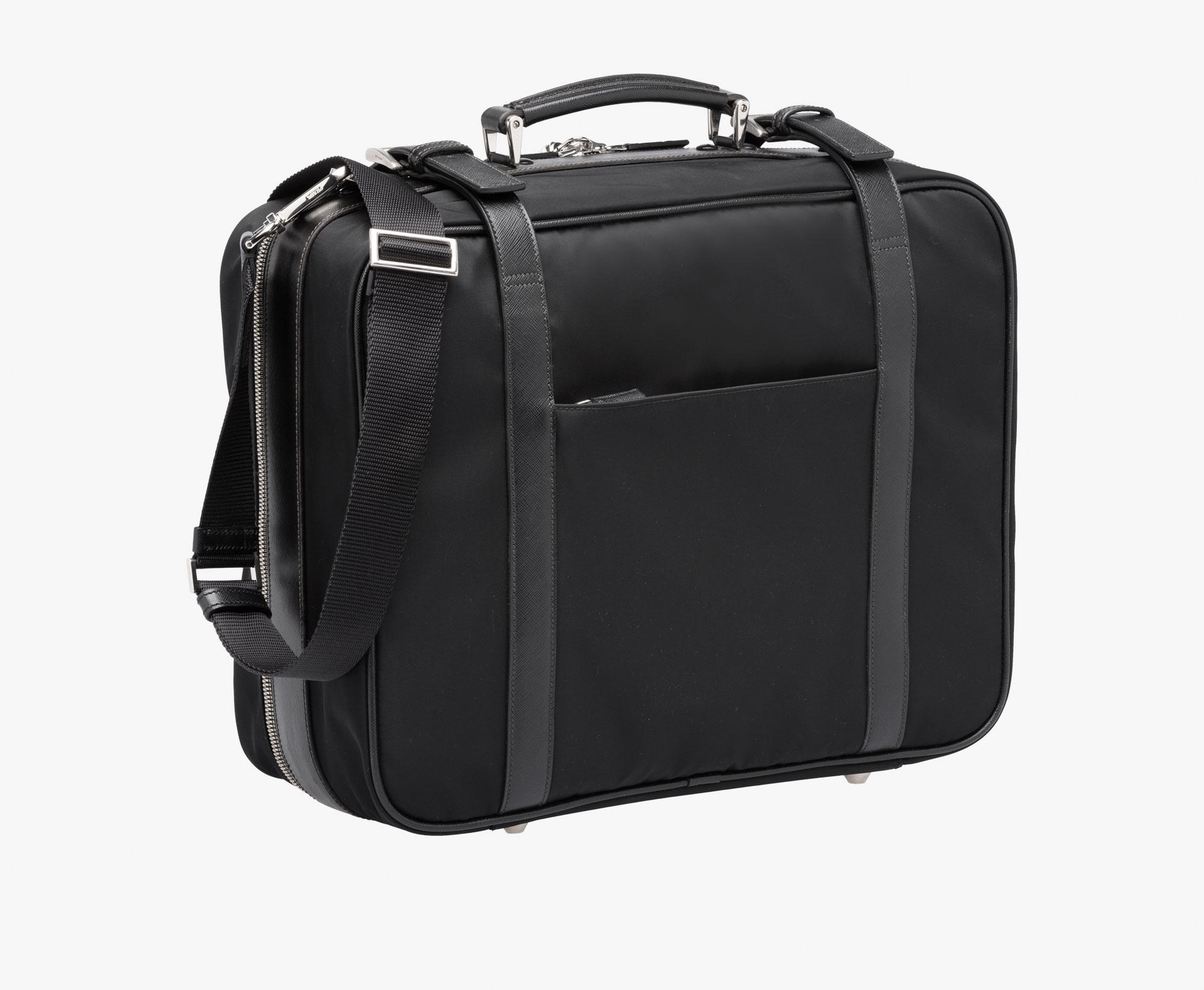 Buy Prada Weekender Luggage Bag Black [2VV149 064 F0002 V OOO ...  