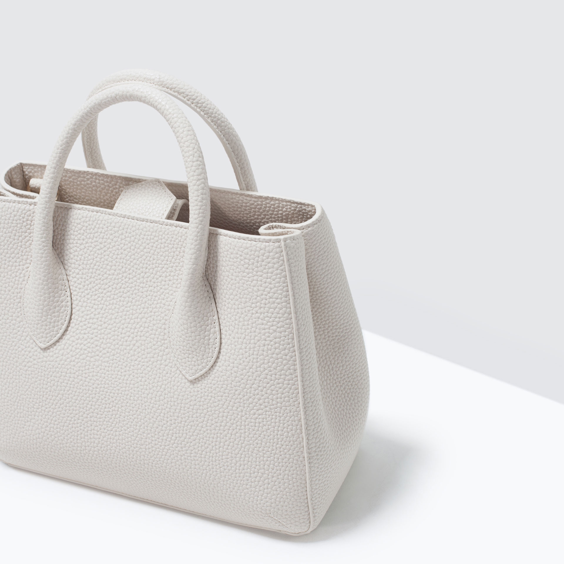 ZARA Mini City Bag White 4299/004 - Buy online at lowest price in